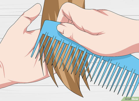 Cómo peinar una peluca de cabello rizado  Centros Beltrán